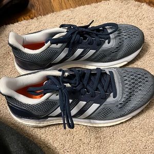 adidas sneakers barley worn